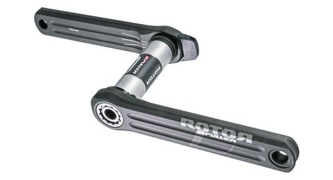 Rotor Inpower Direct Mount Powermeter Kurbelgarnitur (ohne Kettenblätter) Schwarz