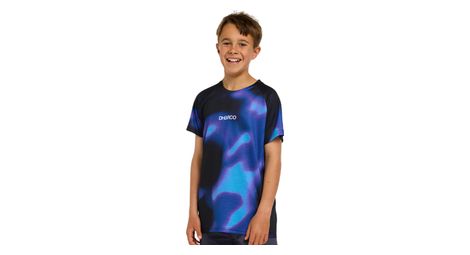 Dharco Kurzarmtrikot Blau Schwarz Kinder