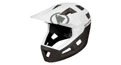 Casco integral endura singletrack blanco