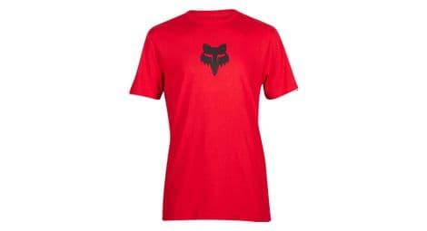 T-shirt fox head premium rouge