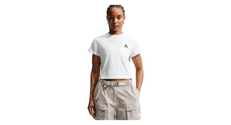 T-Shirt Crop Nike ACG Blanc Femme