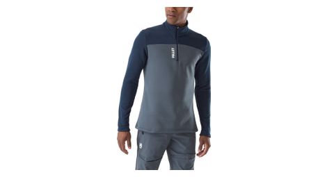 Forro polar Millet Seneca con media cremallera, azul, para hombre