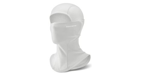 Cagoule d'Extérieur Coupe-Vent Balaclava Cache-Cou Casque blanc