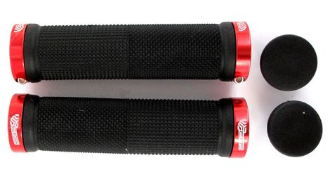 Sb3 paire de grips kheops lock on noir rouge