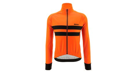 Veste santini colore halo orange noir