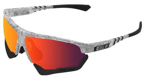 Scicon sports aerocomfort scn pp xl lunettes de soleil de performance sportive (scnpp multimorror rouge/matt gelé)