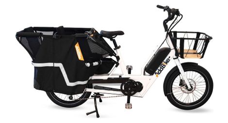 Vélo cargo électrique familial u-cargo family