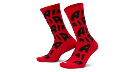 Nike everyday essentials socks red white unisex