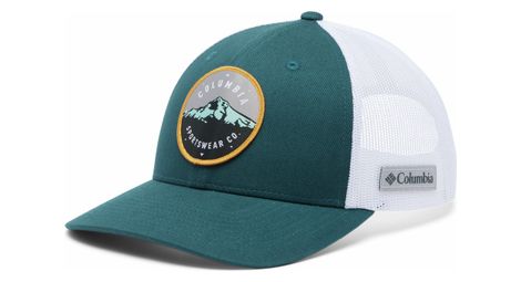 Casquette unisexe columbia snapback mesh vert blanc