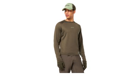 Maglia termica oakley seeker revel khaki a maniche lunghe m