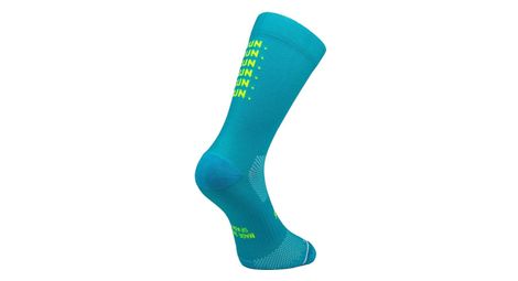 Chaussettes sporcks just run bleu / vert