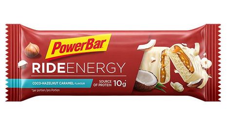 Powerbar ride energy energy bar coconut hazelnut caramel 55 g