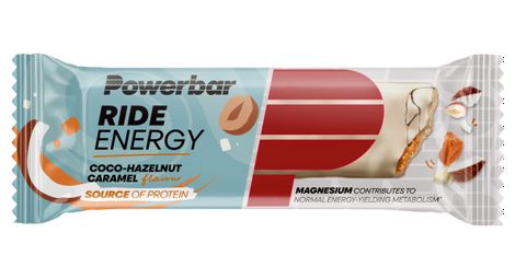 Powerbar ride energy energy bar coconut hazelnut caramel 55 g