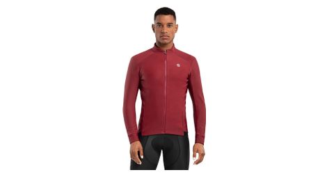 Veste vélo softshell homme Cyclisme J1 Soulor Bordeaux