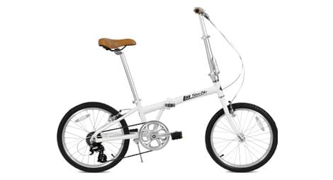 Vélo pliant fabricbike folding 20 matte black, aluminium (matte white 7 speed)