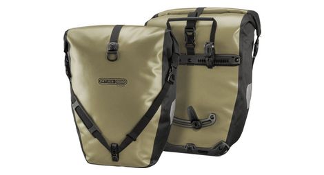 Coppia di borse da bici ortlieb back-roller plus 40l verde oliva nero