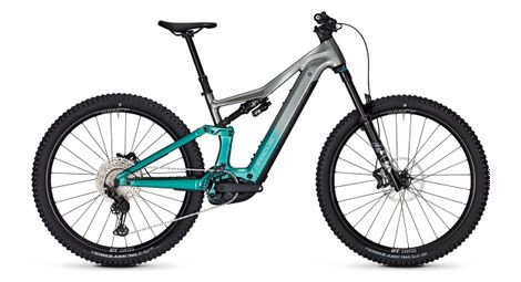 Bicicleta eléctrica de montaña con suspensión total Focus JAM² 6.9 Shimano 12 V 800 Wh Bosch 100 Nm 29'' Gris/Verde 2025