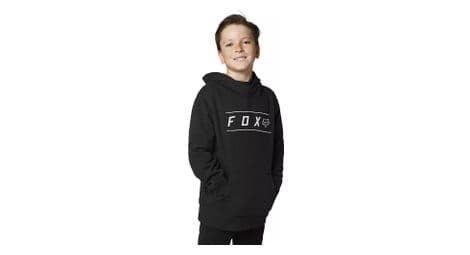 Fox pinnacle kids hoodie negro/blanco