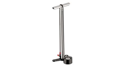 Pompe à pied lezyne cnc floor drive argent