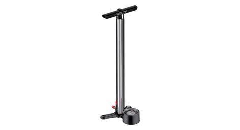Pompe à Pied LEZYNE CNC FLOOR DRIVE Argent