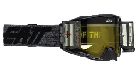 Masque leatt velocity 6.5 roll-off graphene / ecran jaune 70%