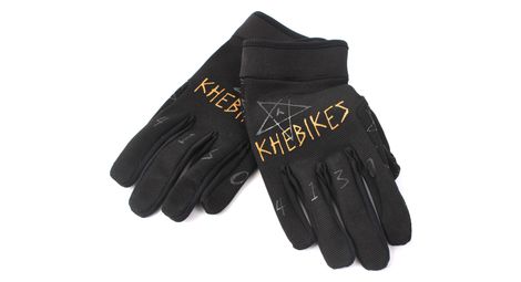 Bmx gants 4130 noir khebikes