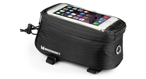 Sacoche de cadre de vélo 6,5 pouces 1,5l noir