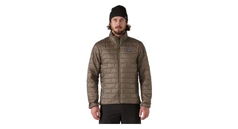 Doudoune patagonia nano puff brun homme