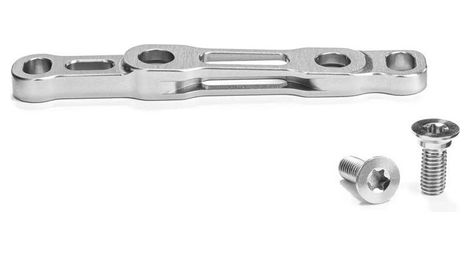 Adaptateur pour Etrier de Frein Avant Sram Flat Mount 140/160 mm absoluteBLACK Gris