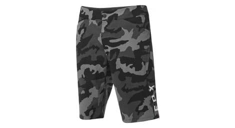 Shorts de piel de camuflaje negro fox ranger