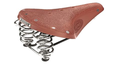 Brooks england selle de vélo b67s femme - marron