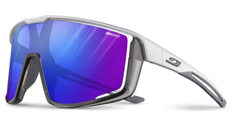 Lunettes julbo fury reactiv 1-3 mat blanc/bleu