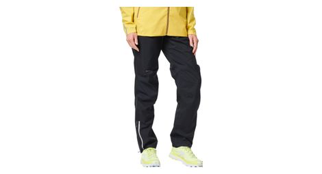 Pantalón de trail impermeable para mujer kiprun negro