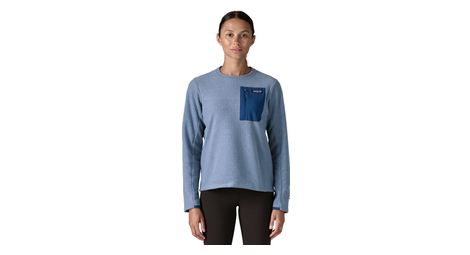 Polaire patagonia r1 air crewneck bleu femme