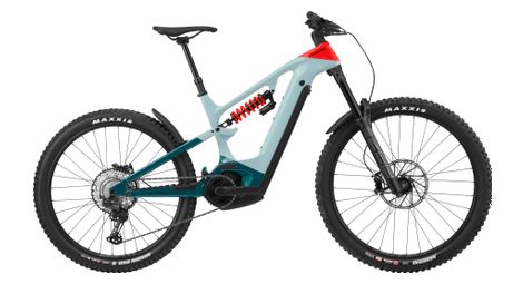 E-mountainbike vollsuspendiert cannondale moterra neo carbon lt 2 shimano slx / xt 12v 750 wh 29/27.5'' mintgrün