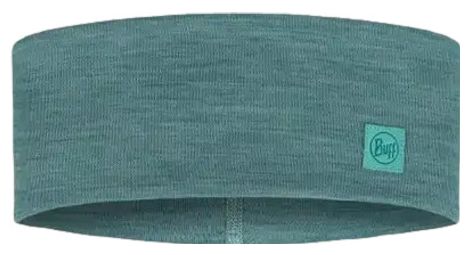 Bandeau femme buff merinos wide bleu unique