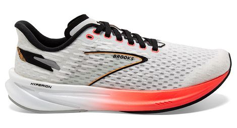 Brooks hyperion running shoes white red men's 43