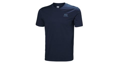 T-shirt manches courtes helly hansen nord graphic bleu