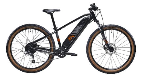 rockrider e st 500 26 hardtail electric mountain bike ages 9 12 black refurbished product