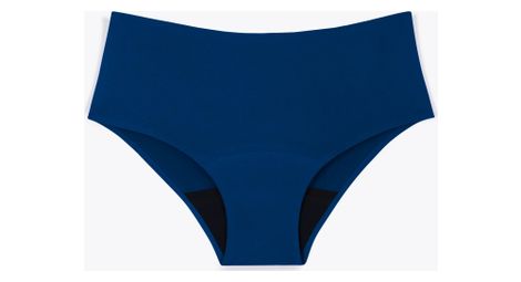 Shorty menstruel pour ados - flux moyen - bleu nuit