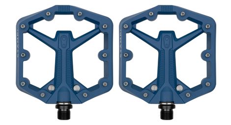 Crankbrothers stamp 1 gen 2 - kleine platte pedalen blauw