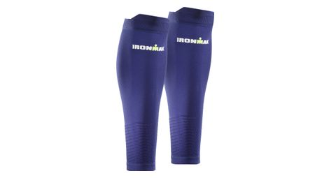 Manchons de compression compressport r2v2 ironman seaside bleu marine