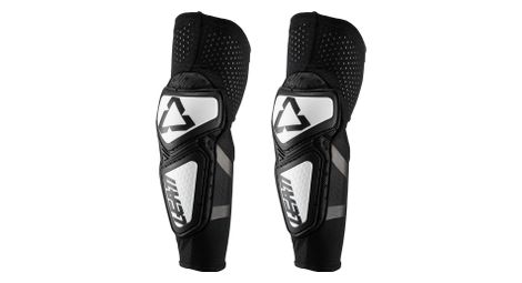 Leatt contour elbow guards white black