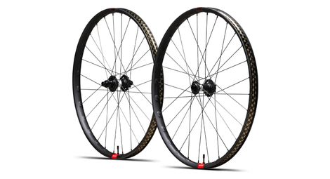 Paire de Roue Reserve 30 HD Carbon DT 350 DEG DF 29" | Boost 15x110 - 12x148 mm | 6 Trous | Noir