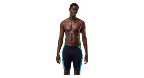 Speedo Hyperboom Splice Badehose Schwarz/Grün für Herren