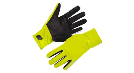 Endura deluge fluo geel lange handschoenen