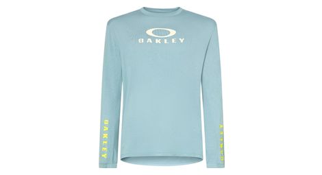 Maillot manches longues oakley seeker flow bleu