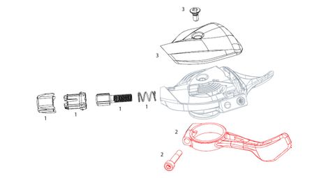 G chette sram x01 eagle derecha