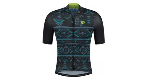 Maillot manches courtes velo rogelli aztec - homme