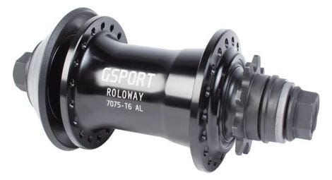 Moyeu arrière gsport roloway cassette 9t rhd/lhd black